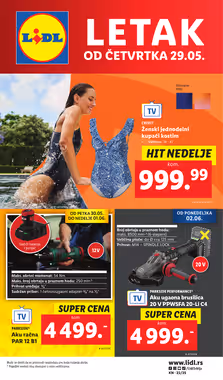 Lidl akciós újság 2025.05.29-től