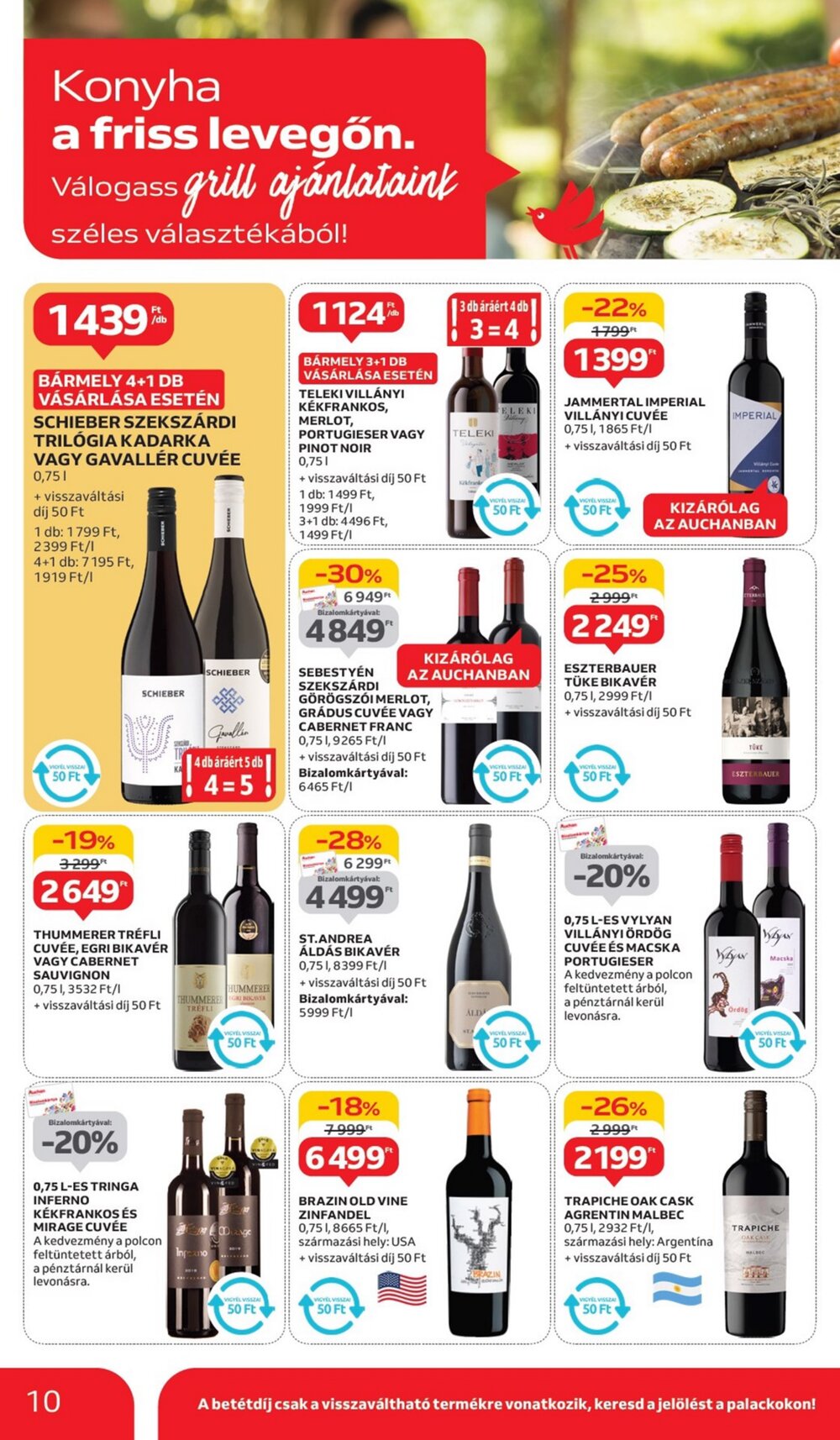 Auchan akciós újság 2025.05.29-től - 10. oldal.