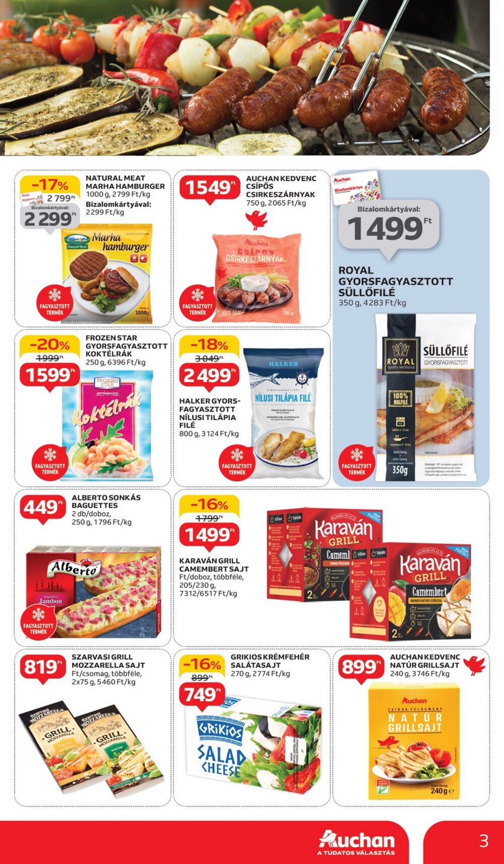 Auchan akciós újság 2025.05.29-től - 3. oldal.