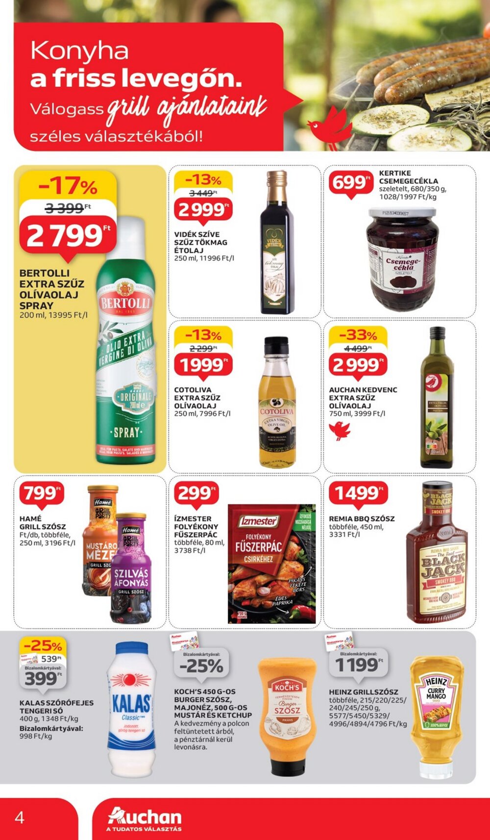 Auchan akciós újság 2025.05.29-től - 4. oldal.