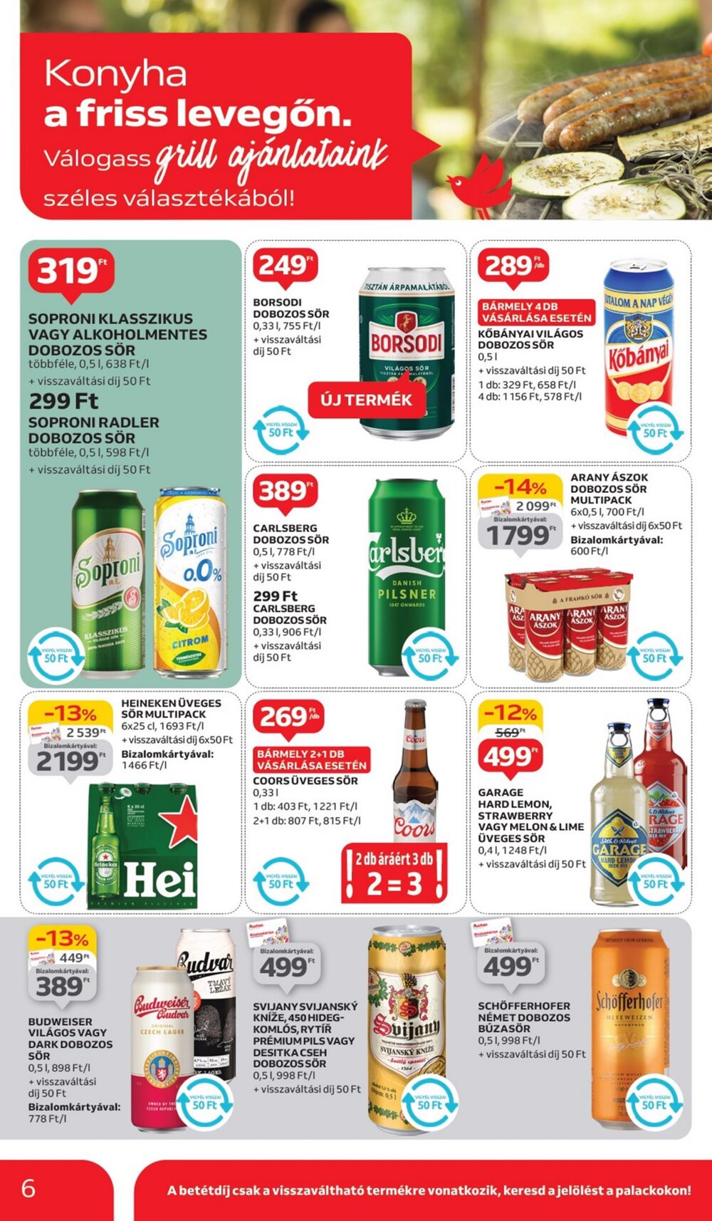 Auchan akciós újság 2025.05.29-től - 6. oldal.