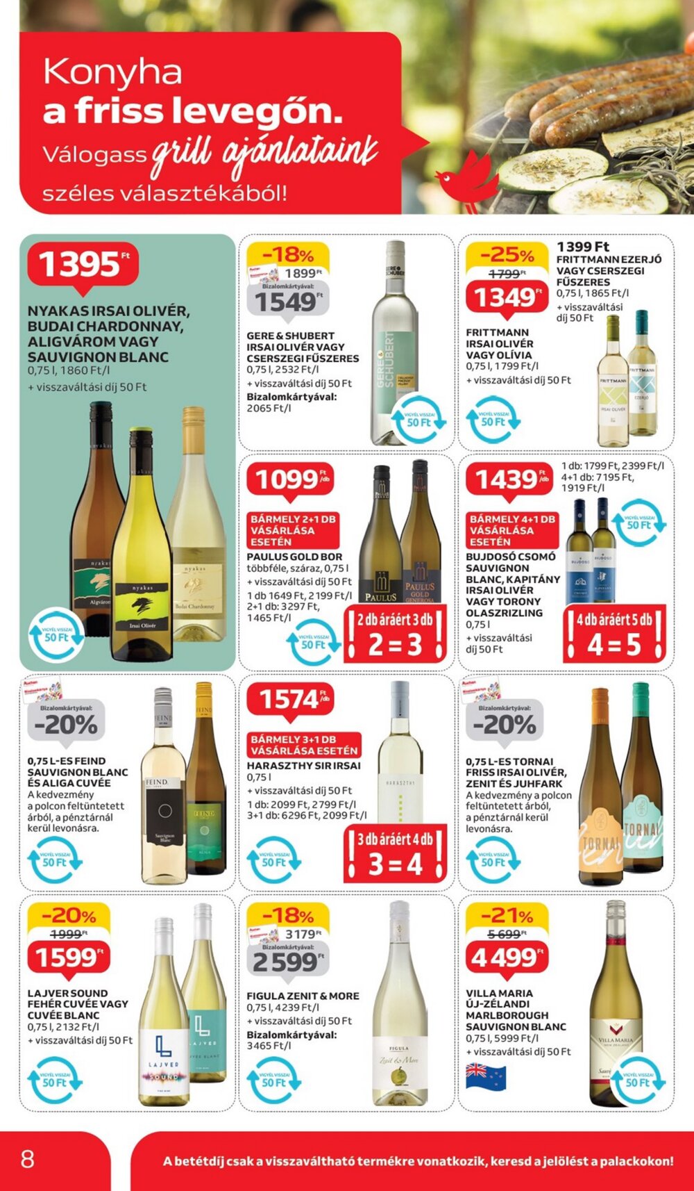Auchan akciós újság 2025.05.29-től - 8. oldal.