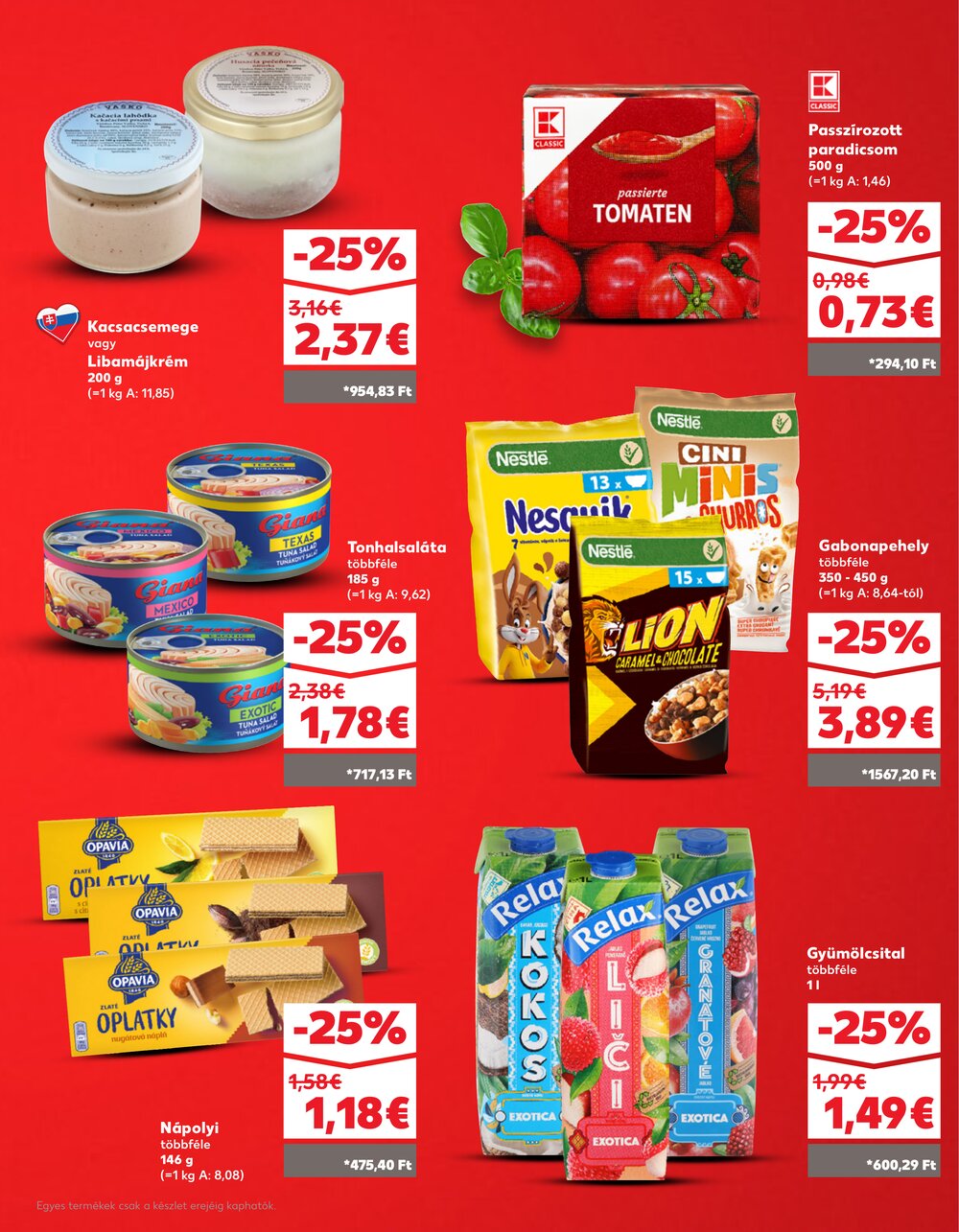 Kaufland akciós újság 2025.05.29-től - 3. oldal.