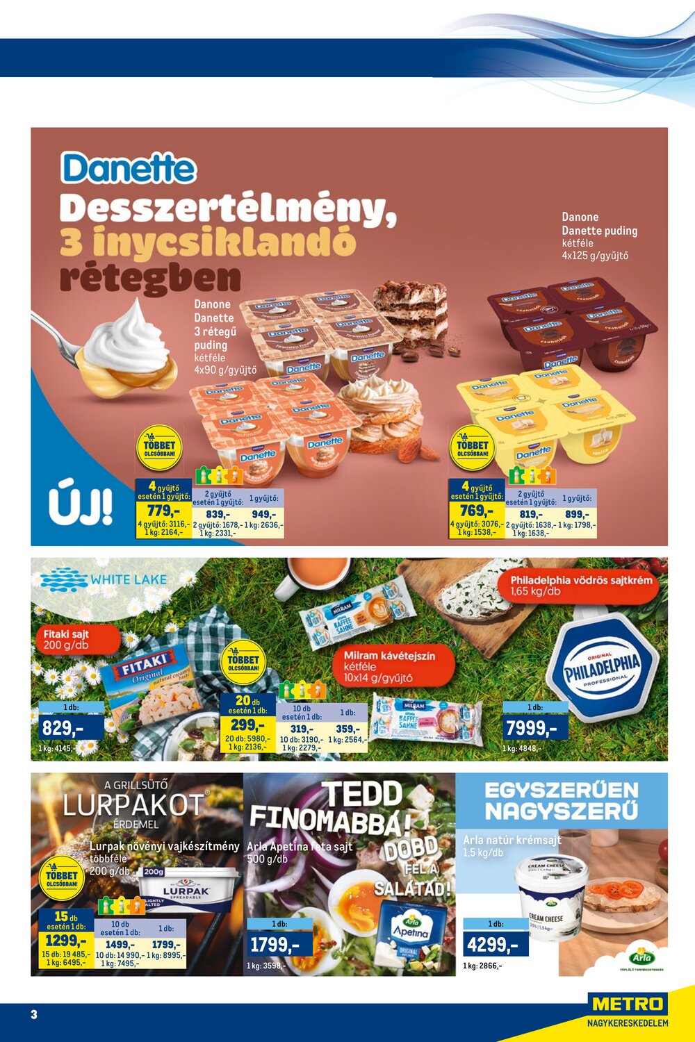 METRO akciós újság 2025.06.01-től - 3. oldal.
