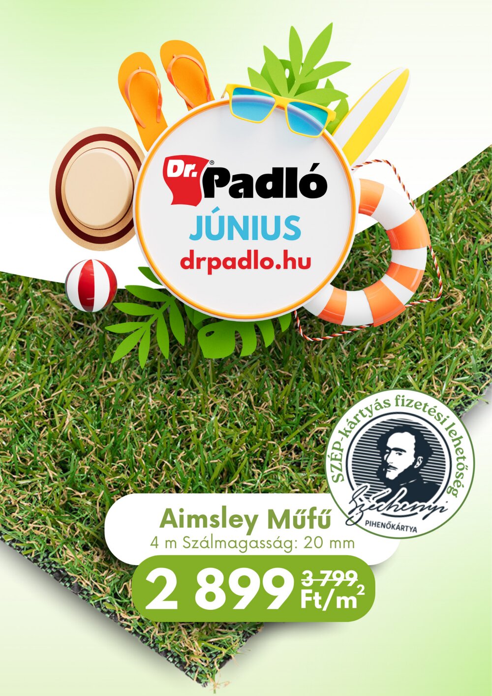 Dr. Padló akciós újság 2025.06.01-től - 1. oldal.
