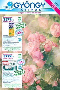 Gyöngy Patikák akciós újság 2025.06.01-től