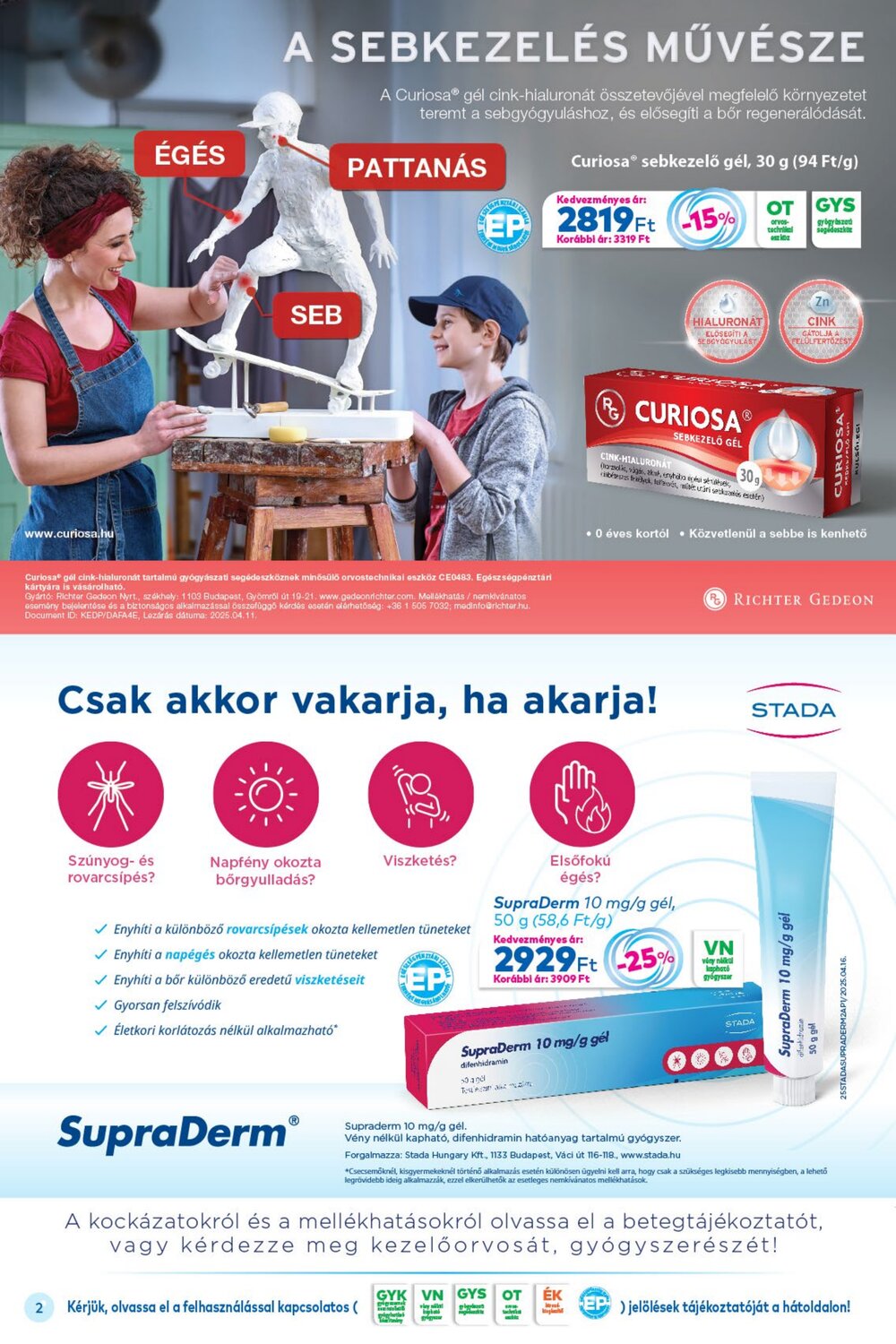 Gyöngy Patikák akciós újság 2025.06.01-től - 2. oldal.