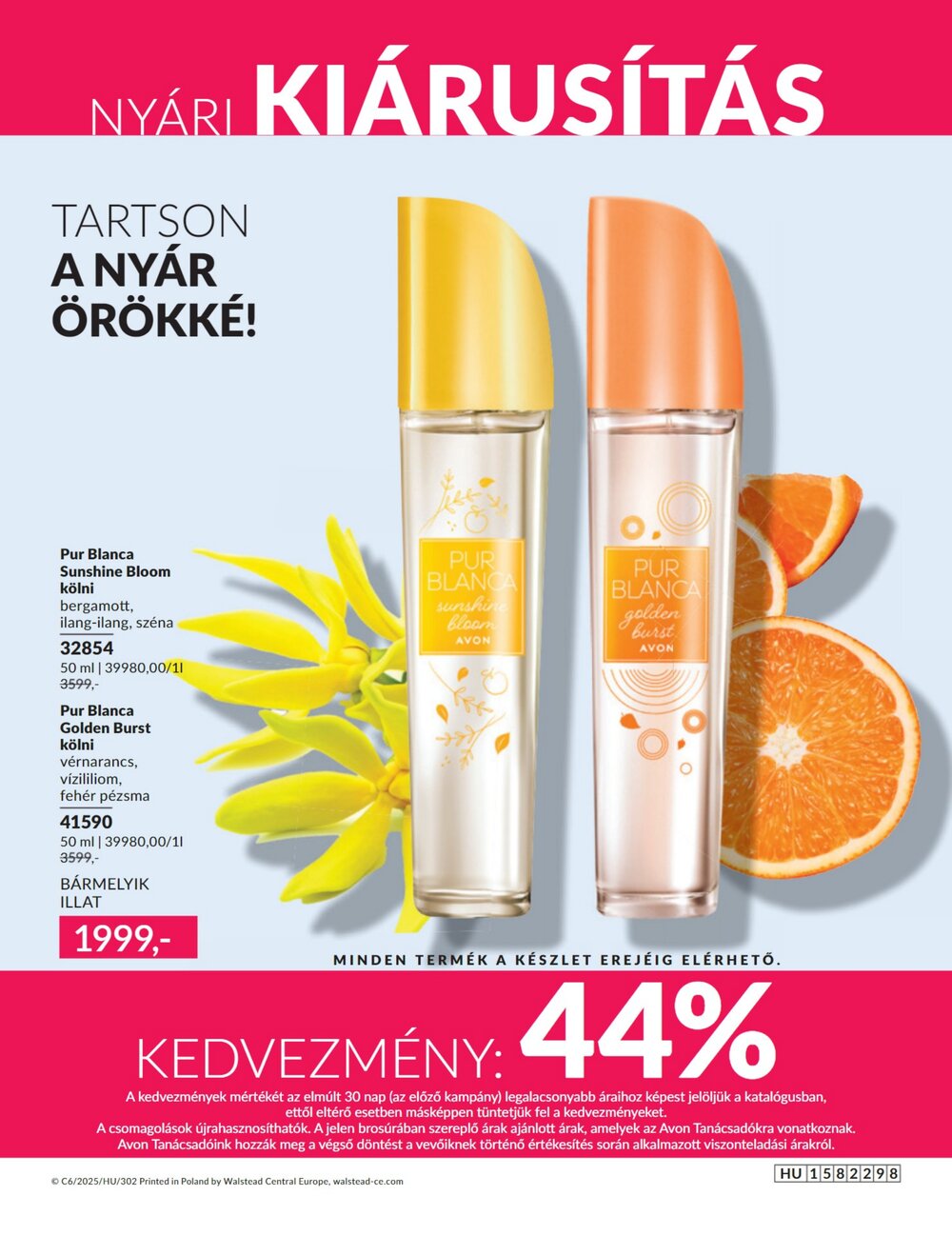 Avon akciós újság 2025.06.01-től - 16. oldal.