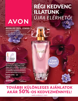 Avon akciós újság 2025.06.01-től