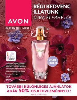 Avon akciós újság 2025.06.01-től