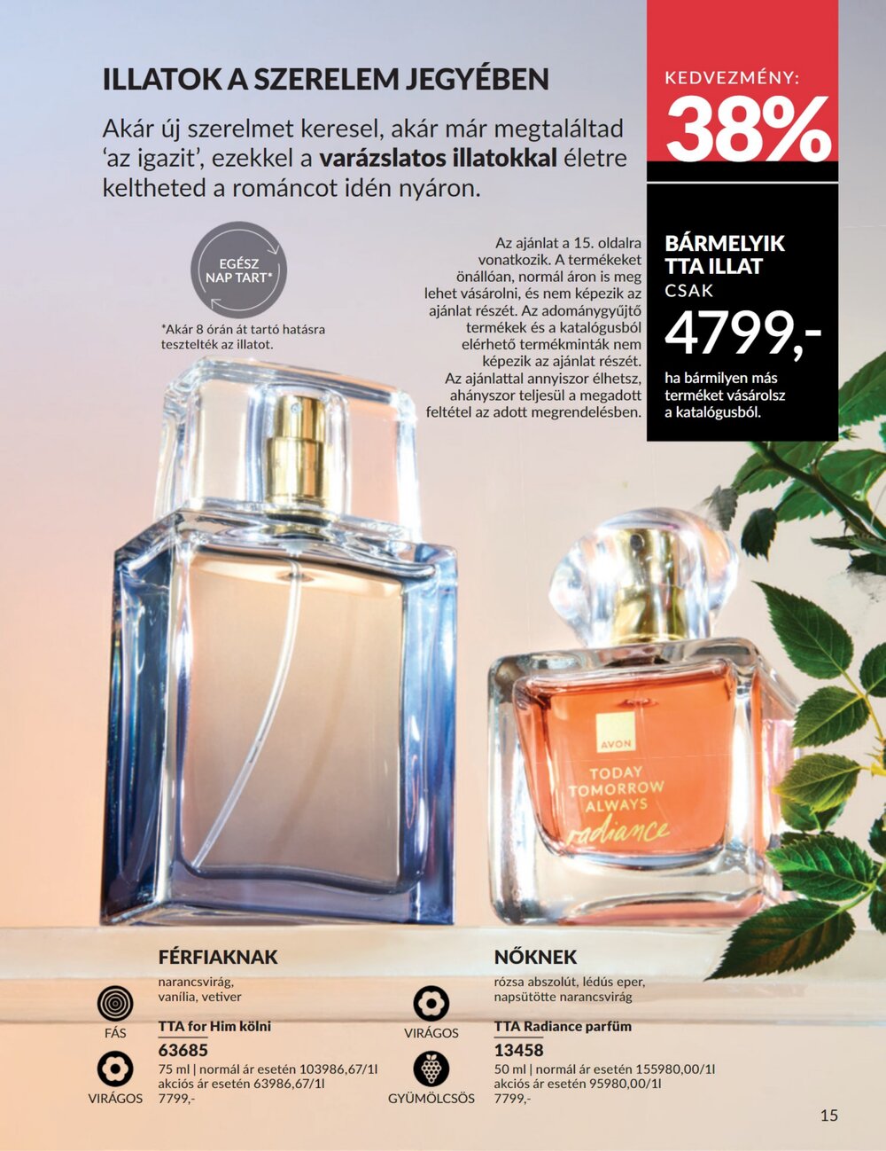 Avon akciós újság 2025.06.01-től - 15. oldal.