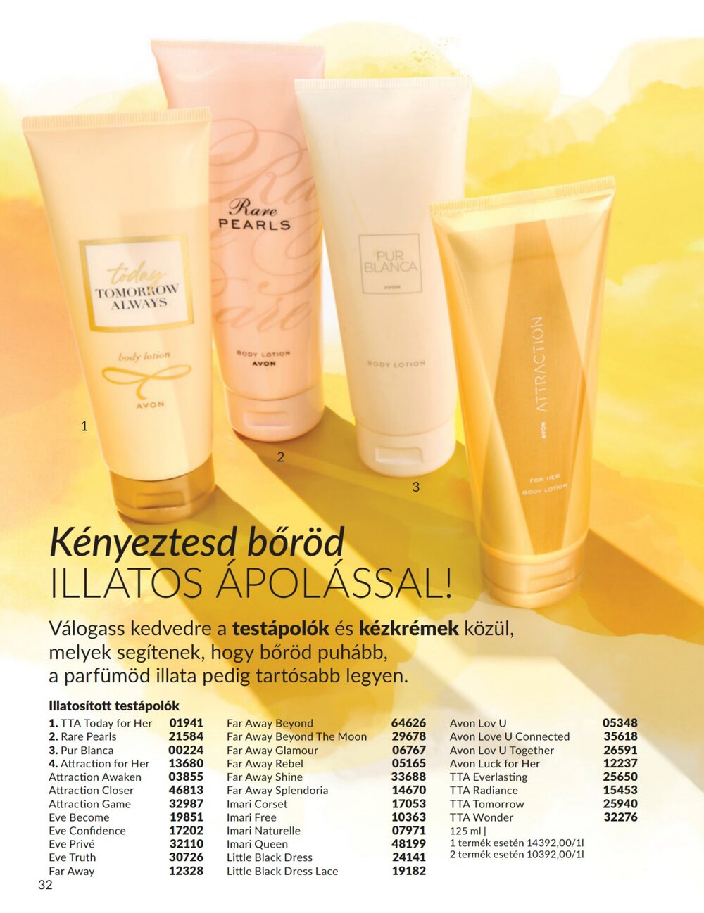 Avon akciós újság 2025.06.01-től - 32. oldal.