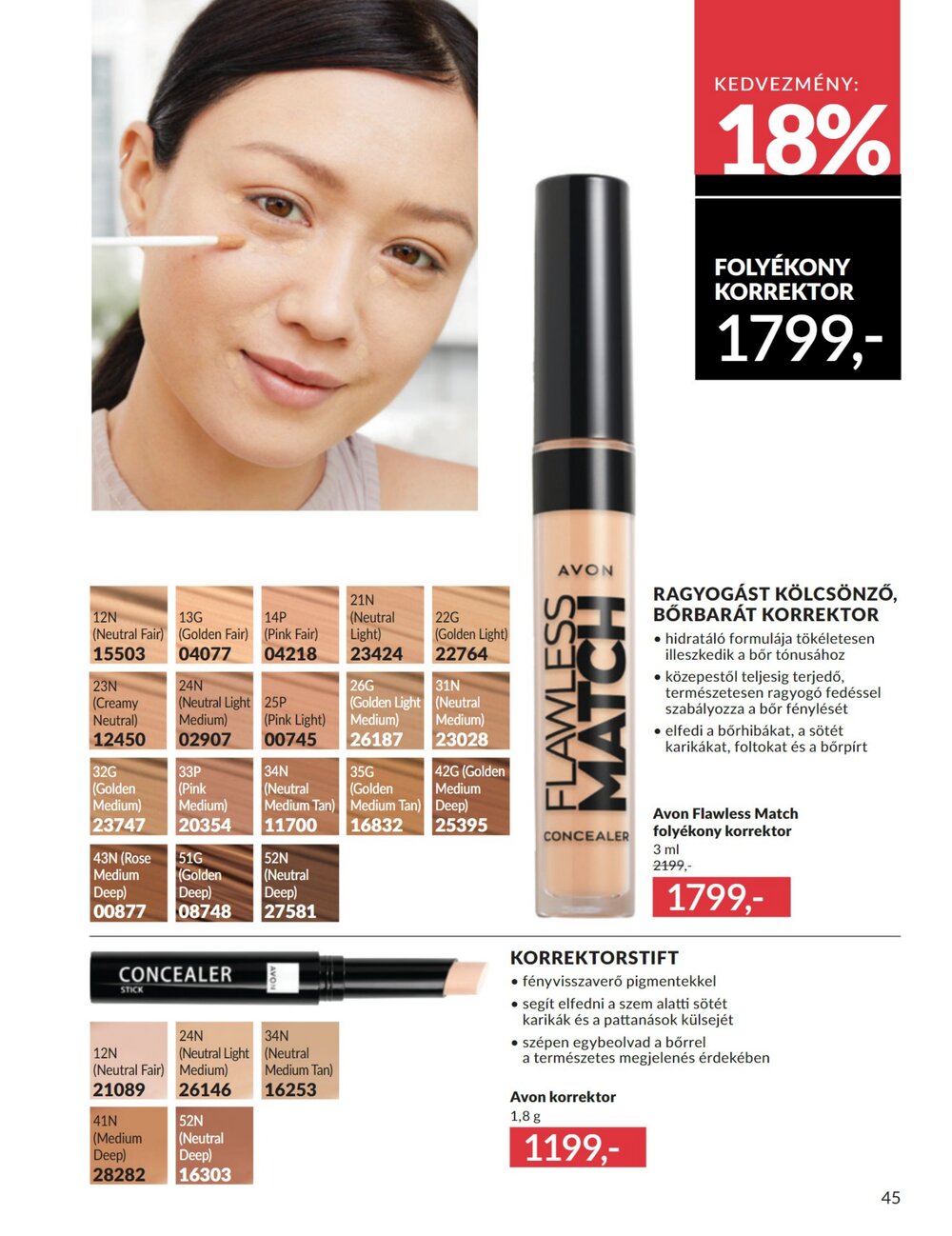 Avon akciós újság 2025.06.01-től - 45. oldal.