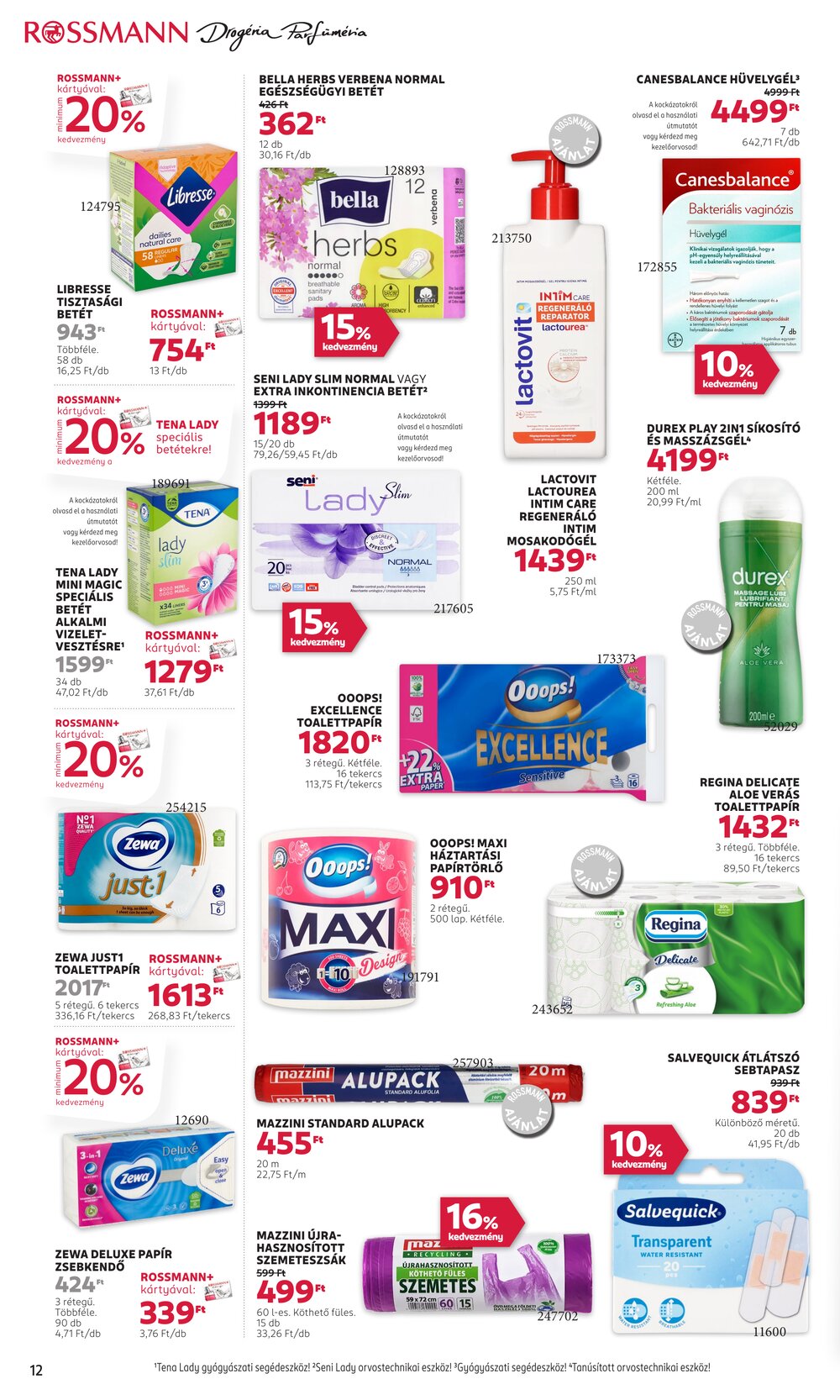 Rossmann akciós újság 2025.06.02-től - 14. oldal.