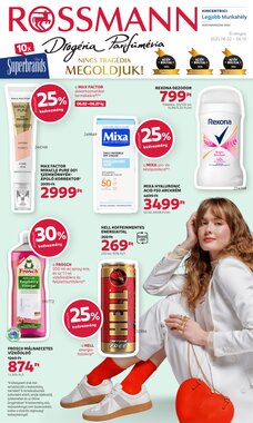Rossmann akciós újság 2025.06.02-től