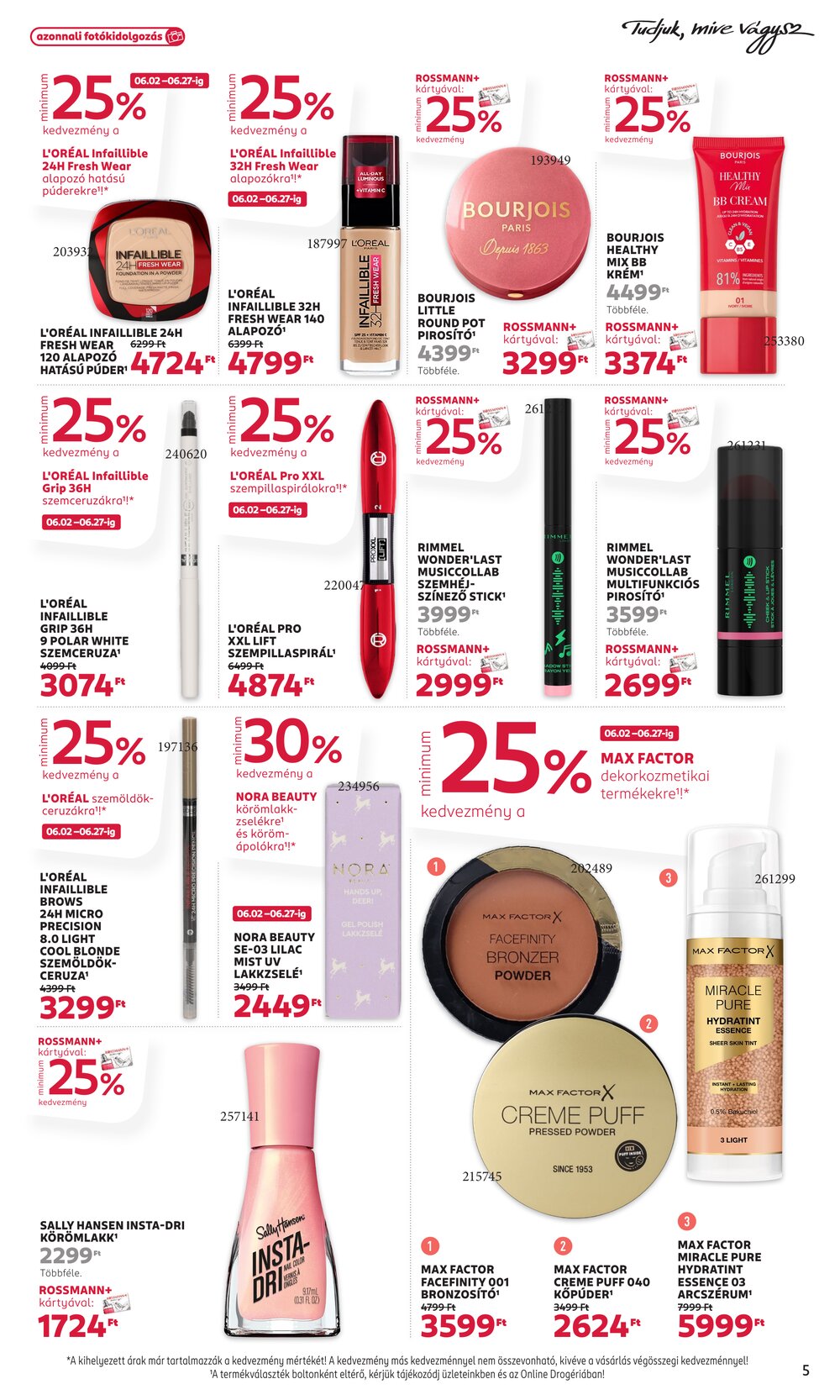 Rossmann akciós újság 2025.06.02-től - 5. oldal.