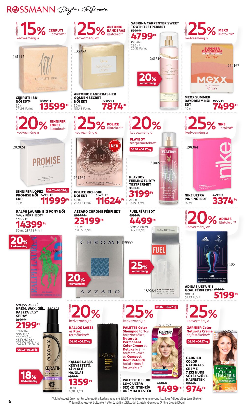 Rossmann akciós újság 2025.06.02-től - 6. oldal.