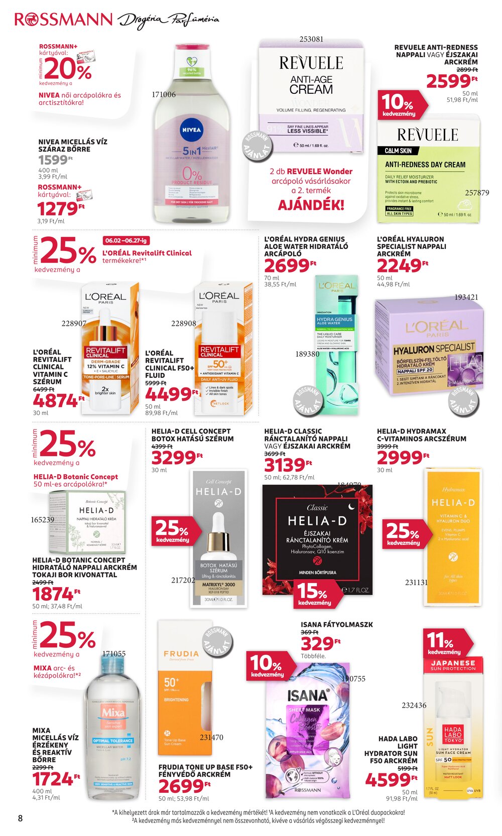 Rossmann akciós újság 2025.06.02-től - 8. oldal.