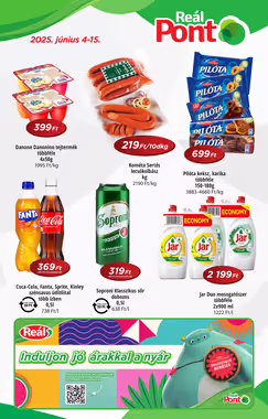 Reál akciós újság 2025.06.04-től