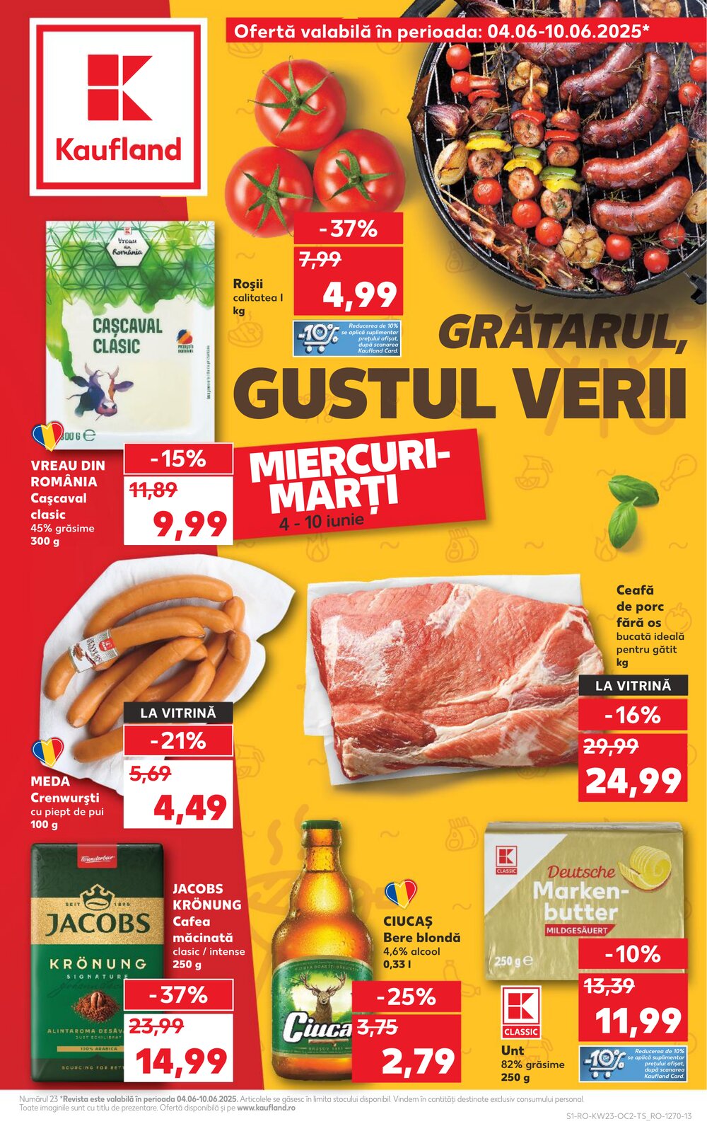 Kaufland akciós újság 2025.06.04-től - 1. oldal.