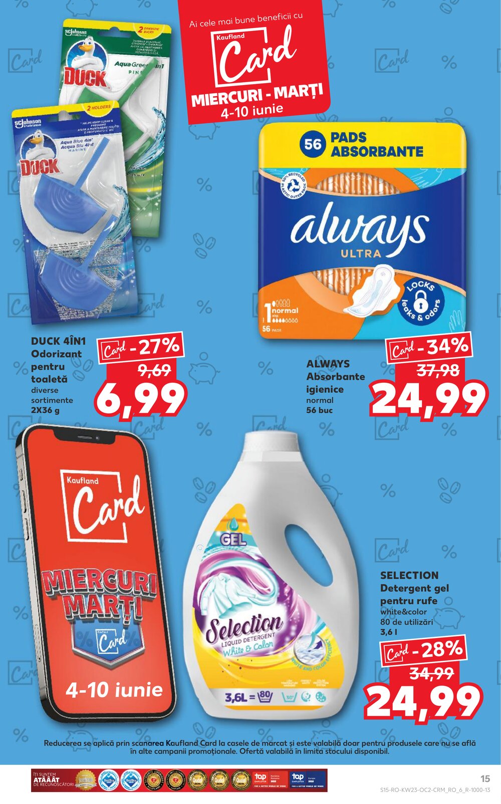 Kaufland akciós újság 2025.06.04-től - 15. oldal.