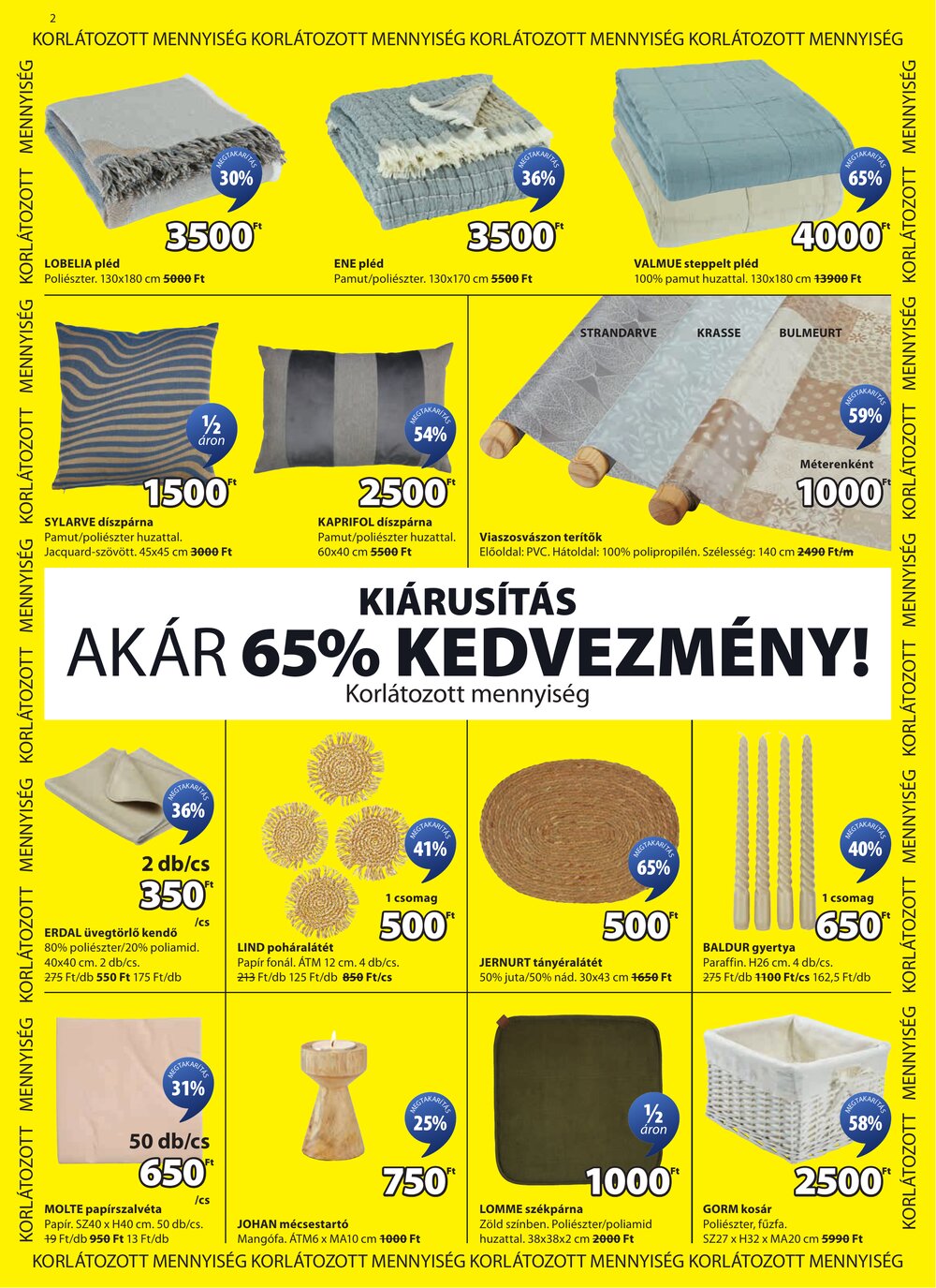 JYSK akciós újság 2025.06.04-től - 3. oldal.