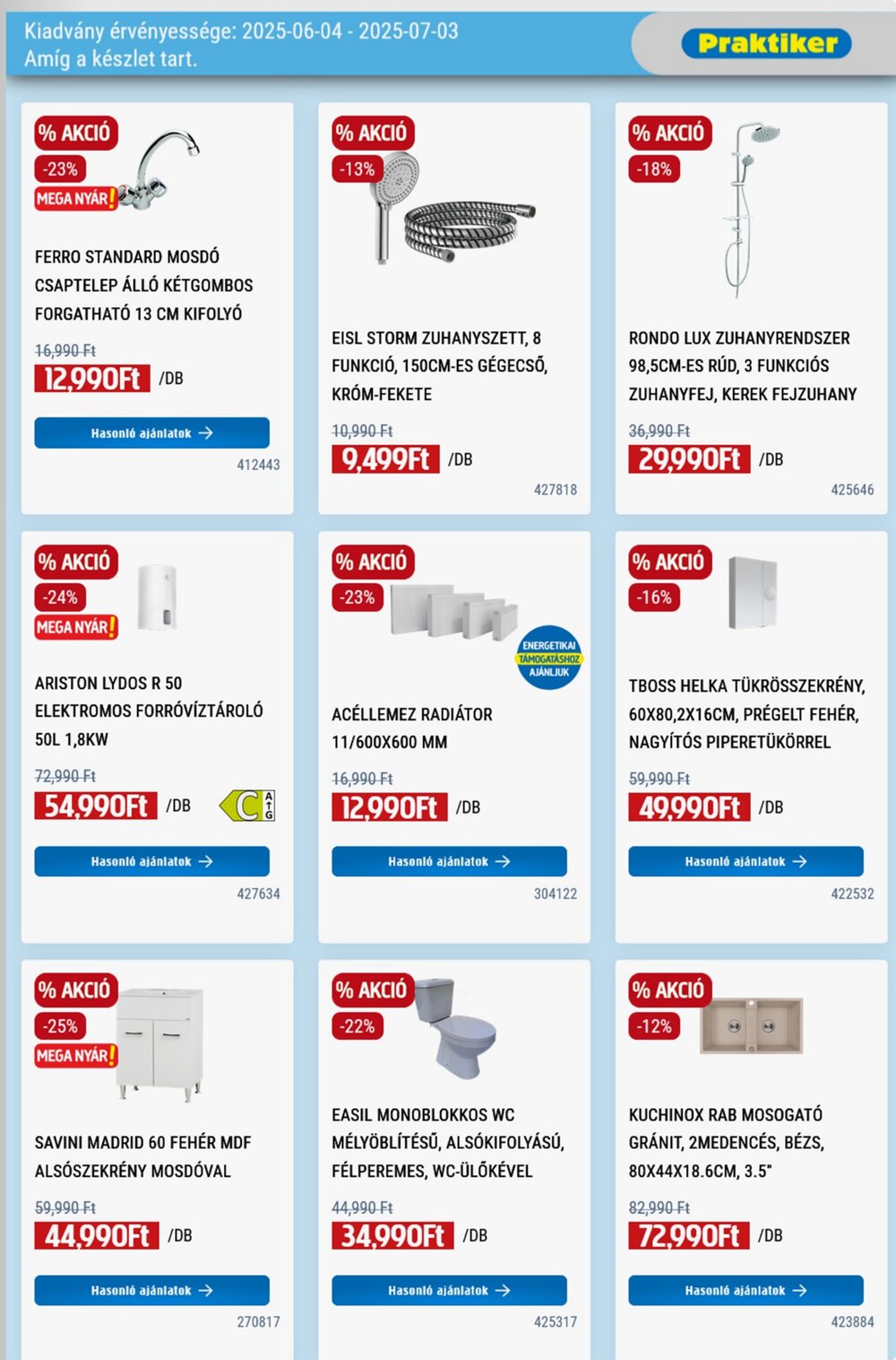 Praktiker akciós újság 2025.06.04-től - 11. oldal.