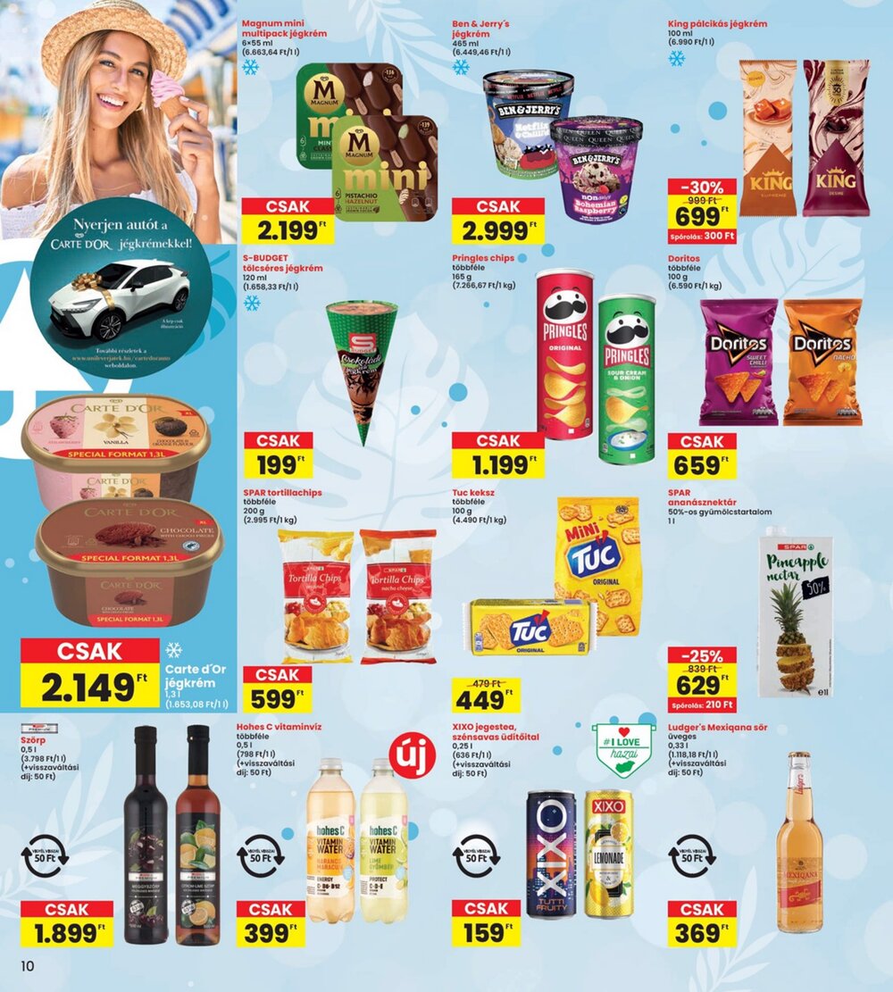 Interspar akciós újság 2025.06.05-től - 10. oldal.