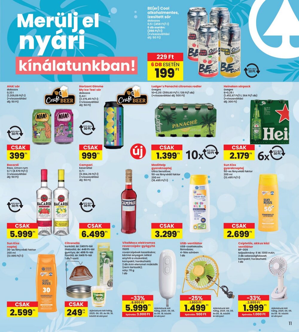 Interspar akciós újság 2025.06.05-től - 11. oldal.