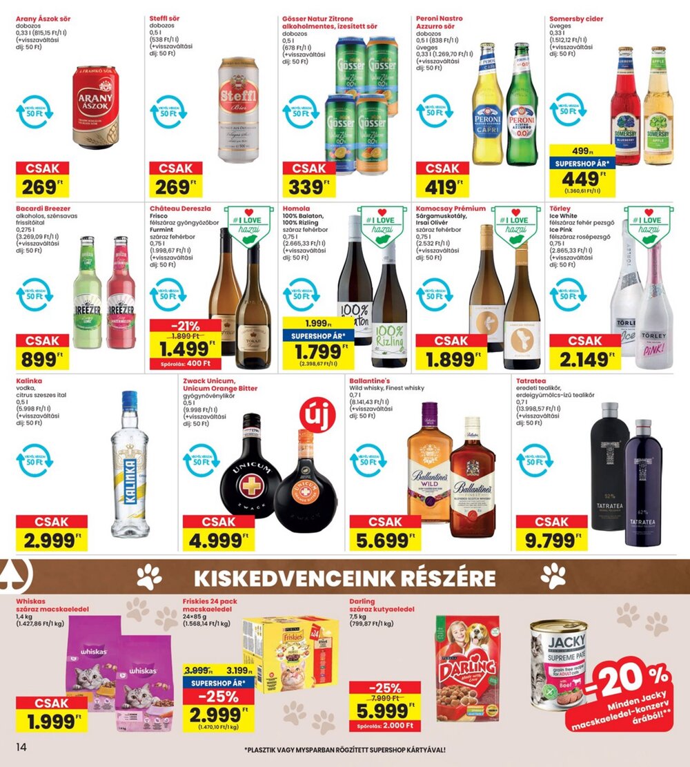 Interspar akciós újság 2025.06.05-től - 14. oldal.