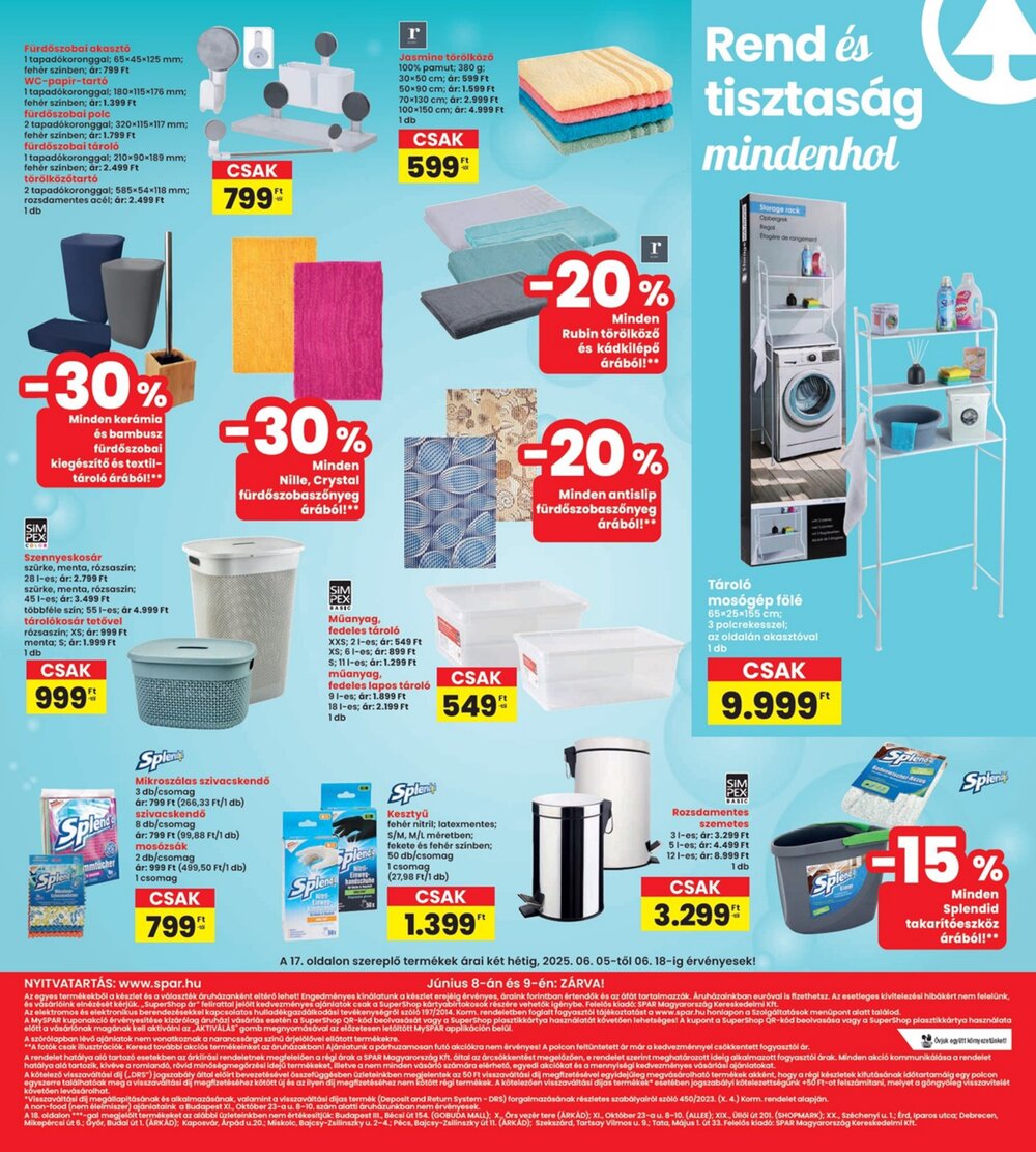 Interspar akciós újság 2025.06.05-től - 17. oldal.