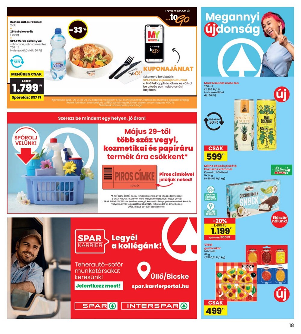 Interspar akciós újság 2025.06.05-től - 20. oldal.