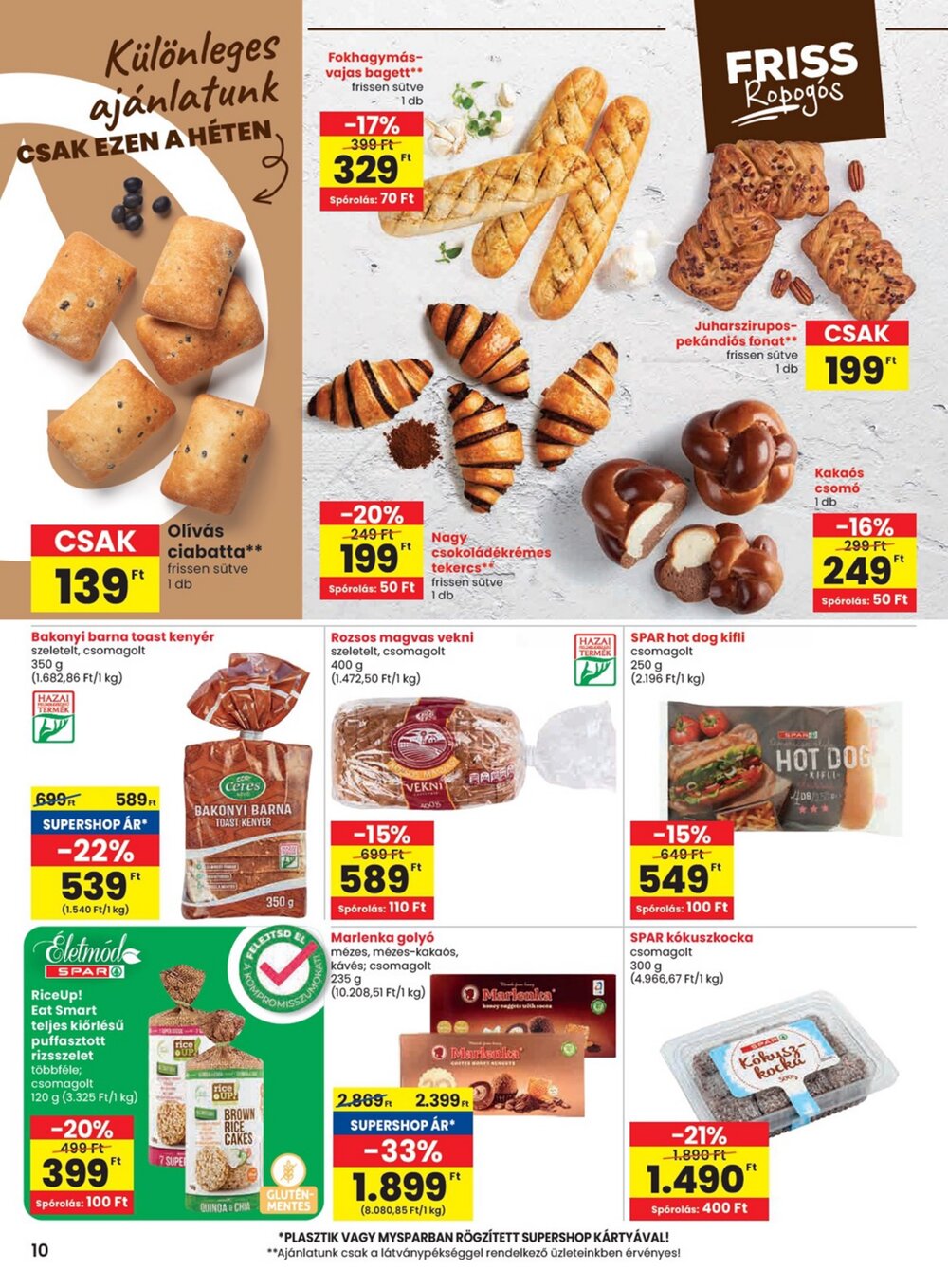 Spar akciós újság 2025.06.05-től - 10. oldal.