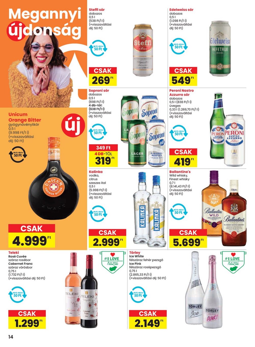 Spar akciós újság 2025.06.05-től - 14. oldal.