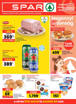 Spar akciós újság 2025.06.05-től