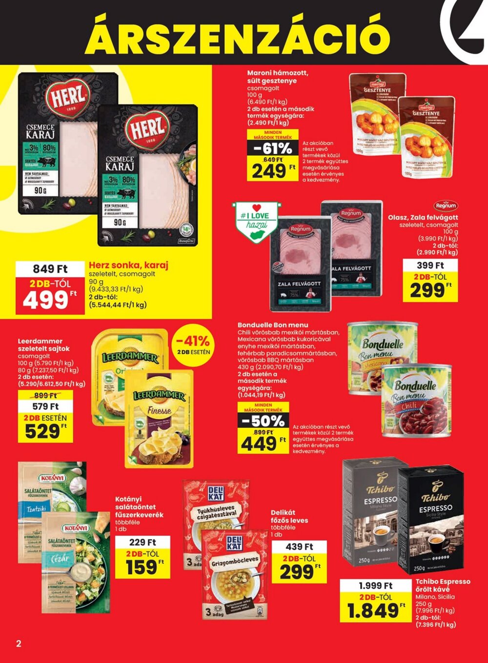 Spar akciós újság 2025.06.05-től - 2. oldal.