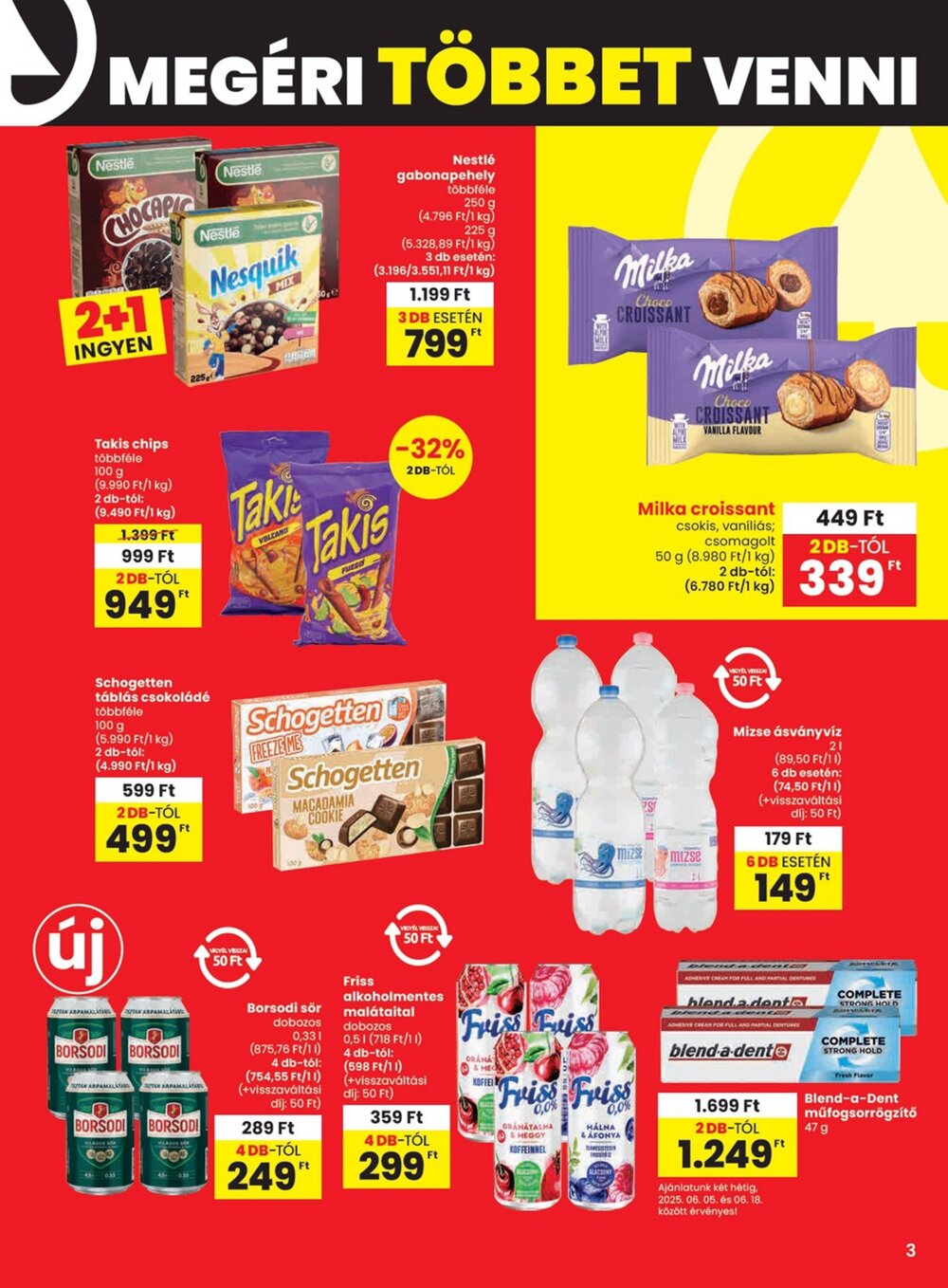 Spar akciós újság 2025.06.05-től - 3. oldal.