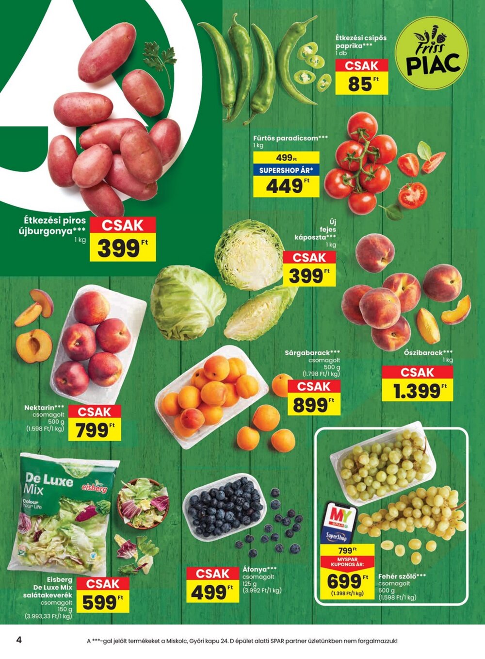 Spar akciós újság 2025.06.05-től - 4. oldal.