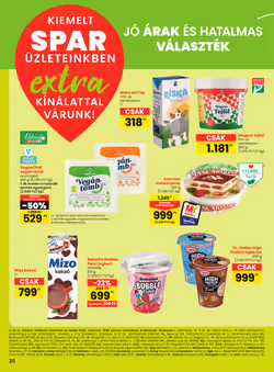Spar Extra akciós újság 2025.06.05-től