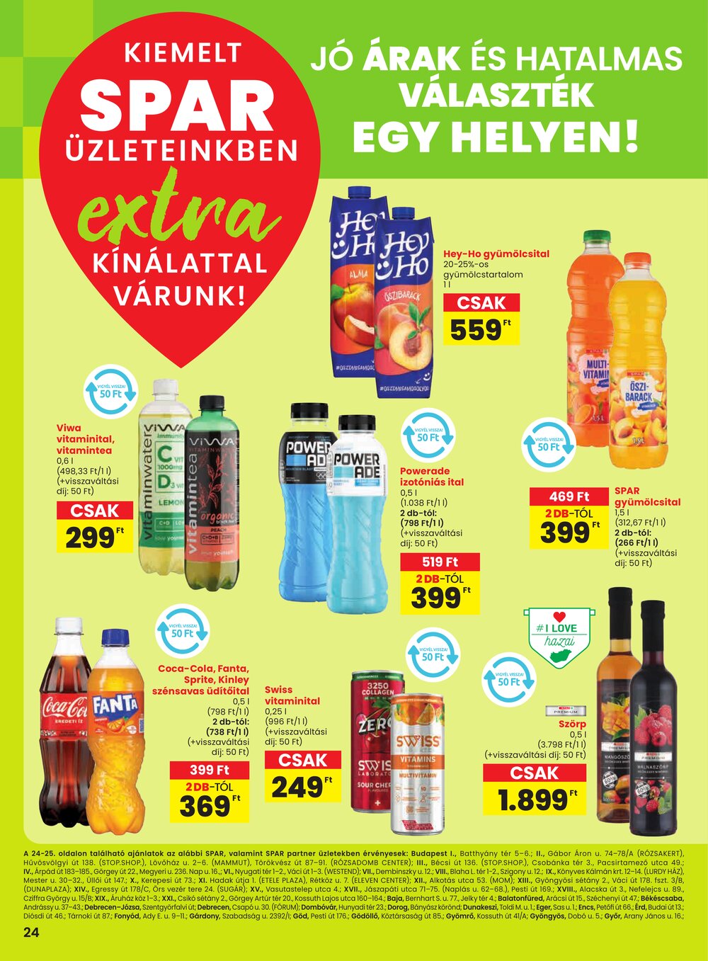 Spar Extra akciós újság 2025.06.05-től - 5. oldal.