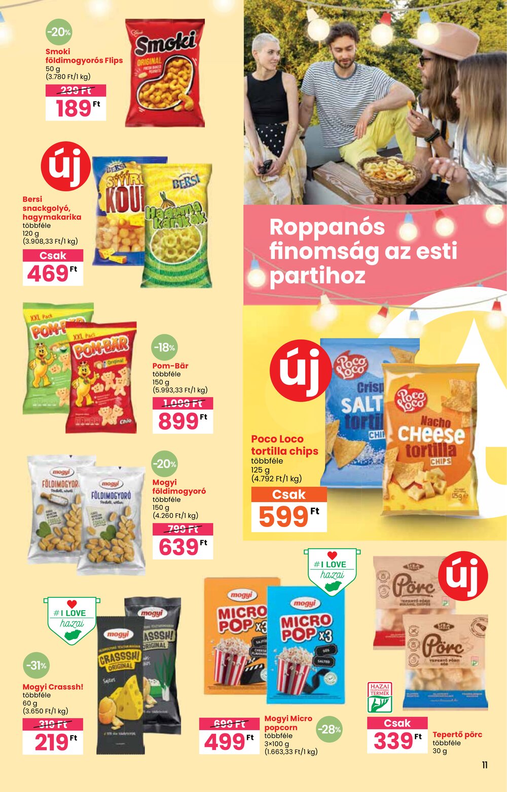 Spar akciós újság 2025.06.05-től - 11. oldal.