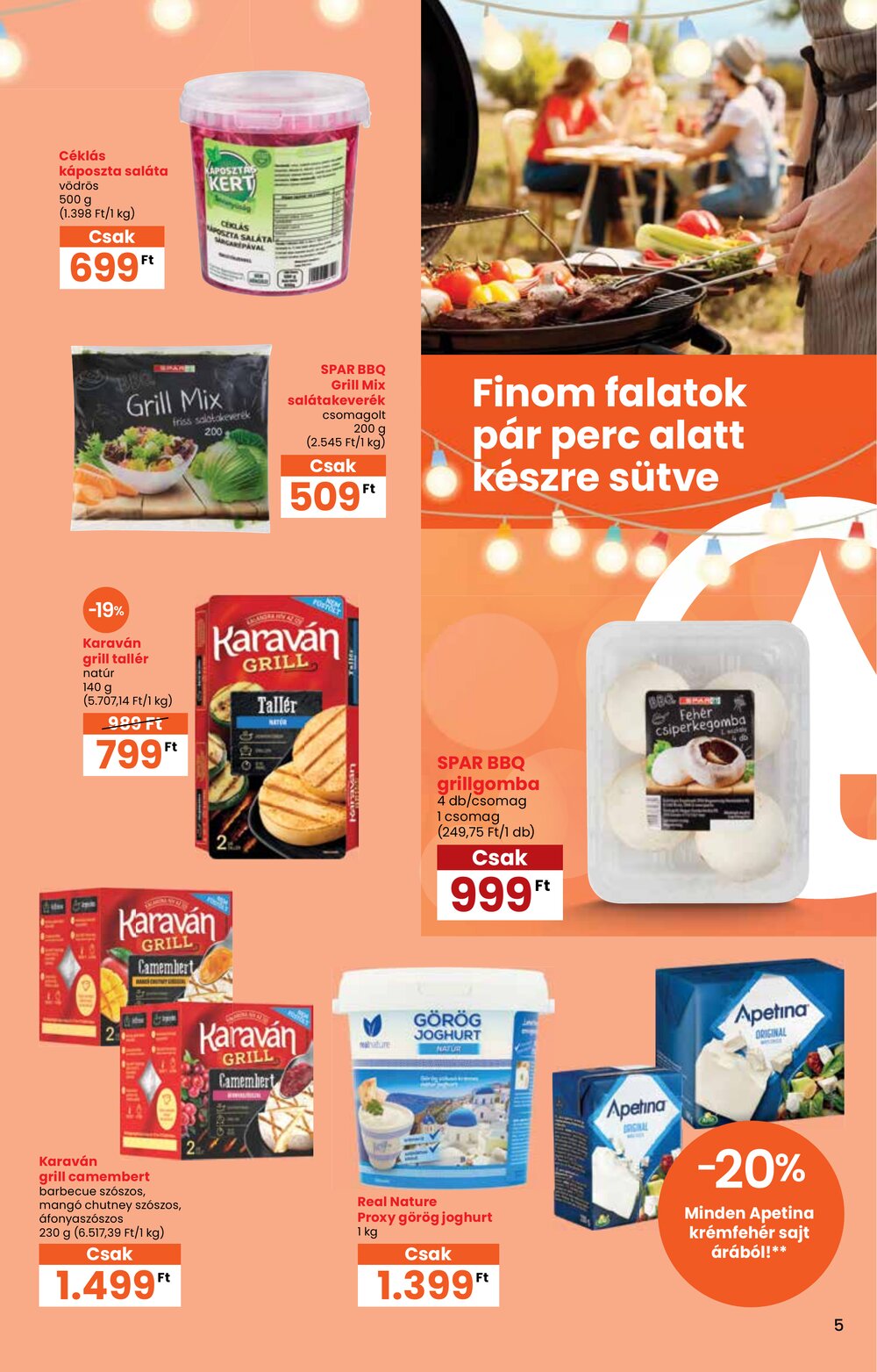 Spar akciós újság 2025.06.05-től - 5. oldal.