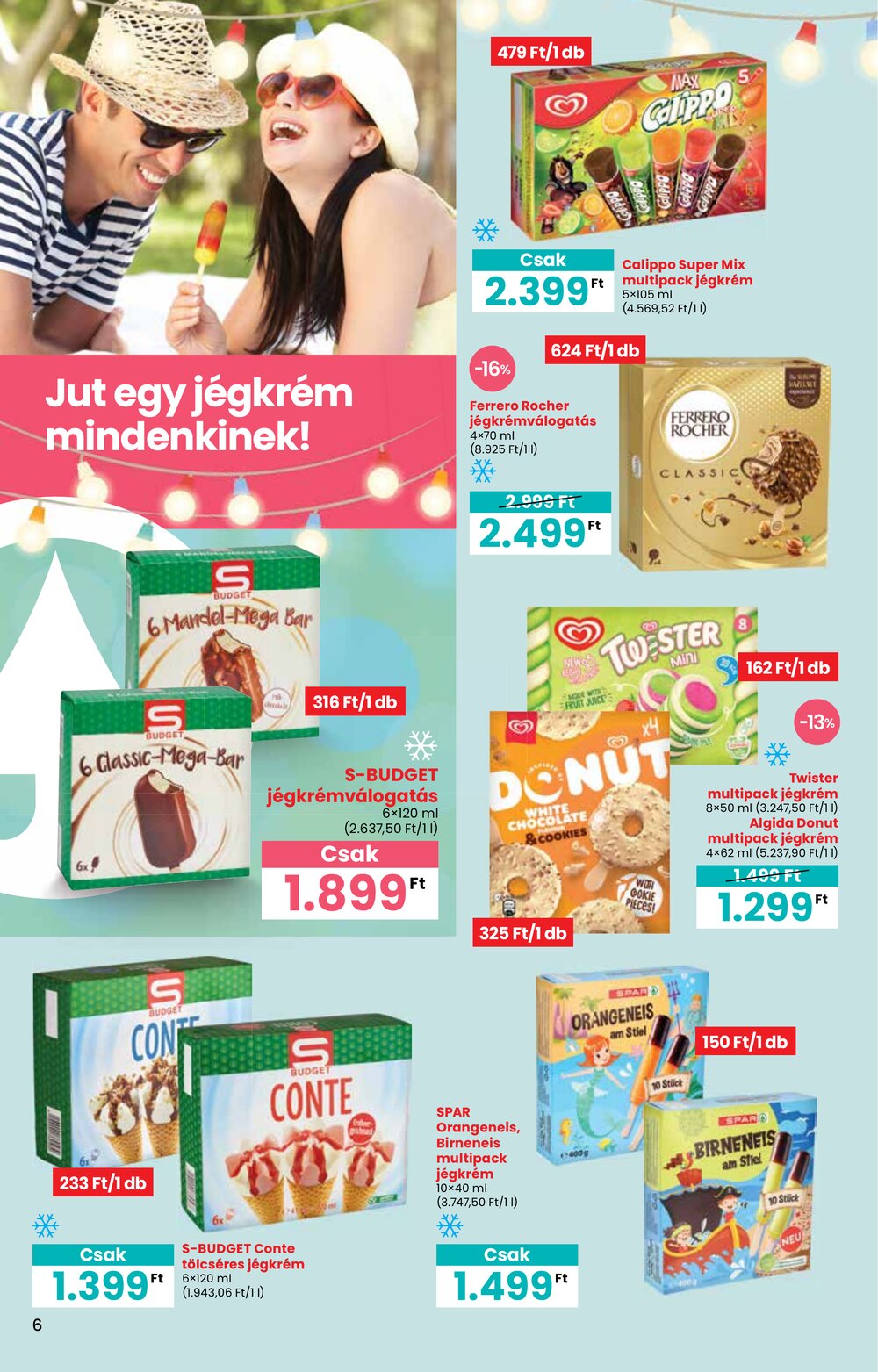 Spar akciós újság 2025.06.05-től - 6. oldal.