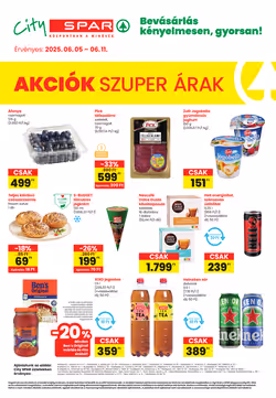 Spar akciós újság 2025.06.05-től