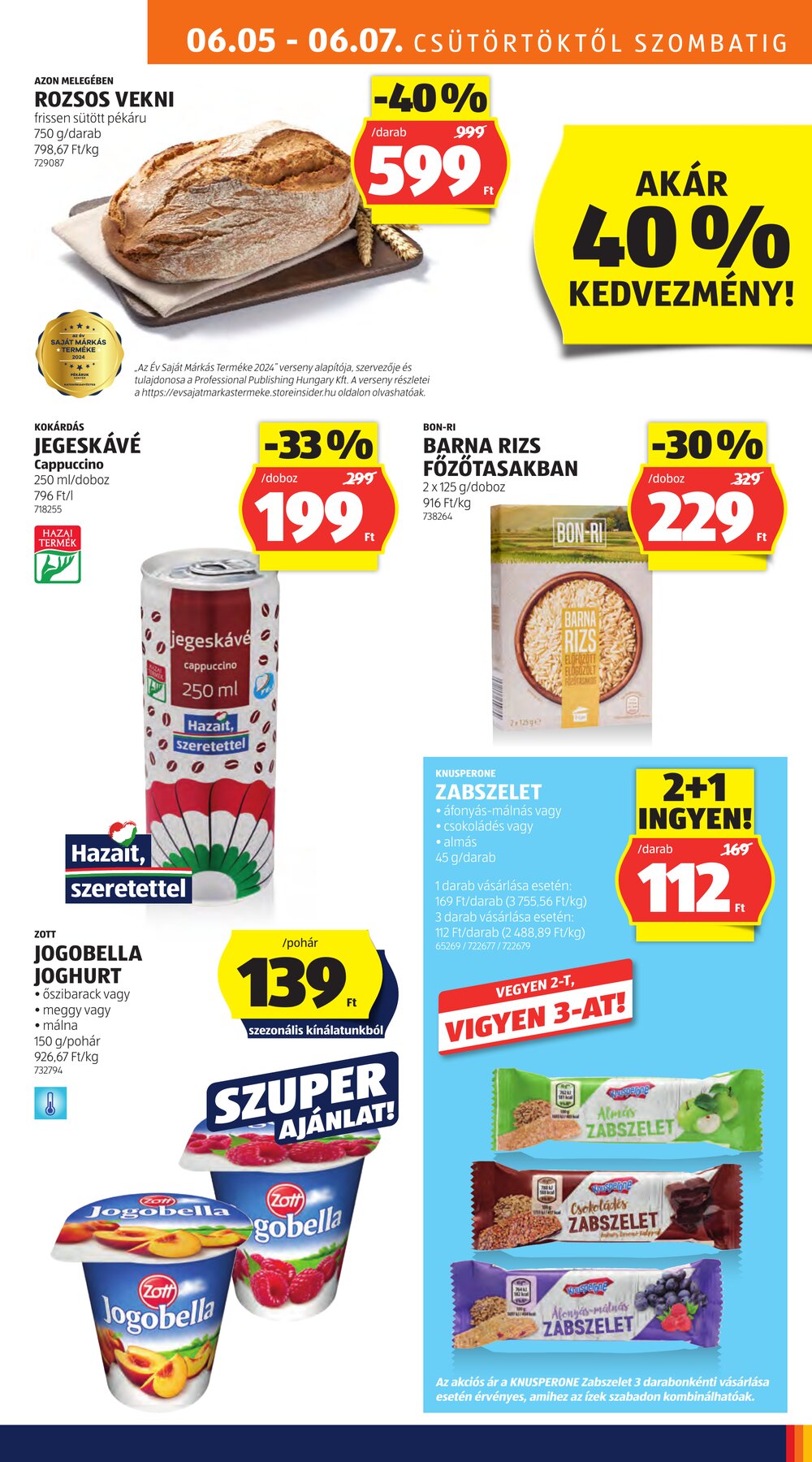 Aldi akciós újság 2025.06.05-től - 11. oldal.