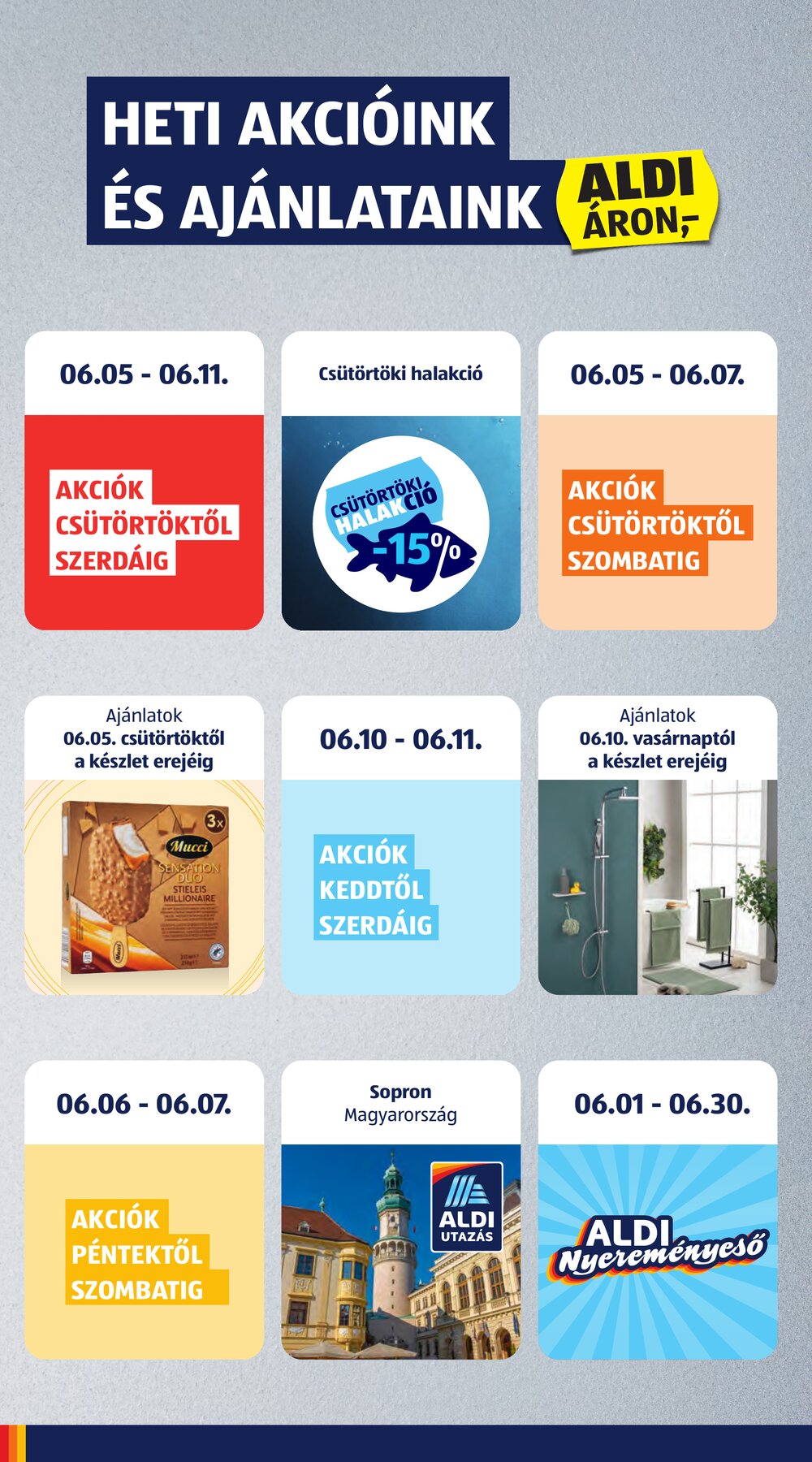 Aldi akciós újság 2025.06.05-től - 2. oldal.