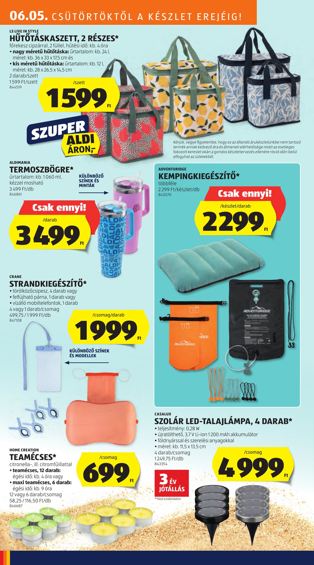 Aldi akciós újság 2025.06.05-től - 4. oldal.