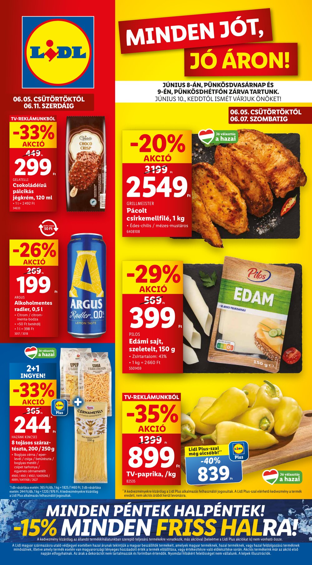 Lidl akciós újság 2025.06.05-től - 1. oldal.