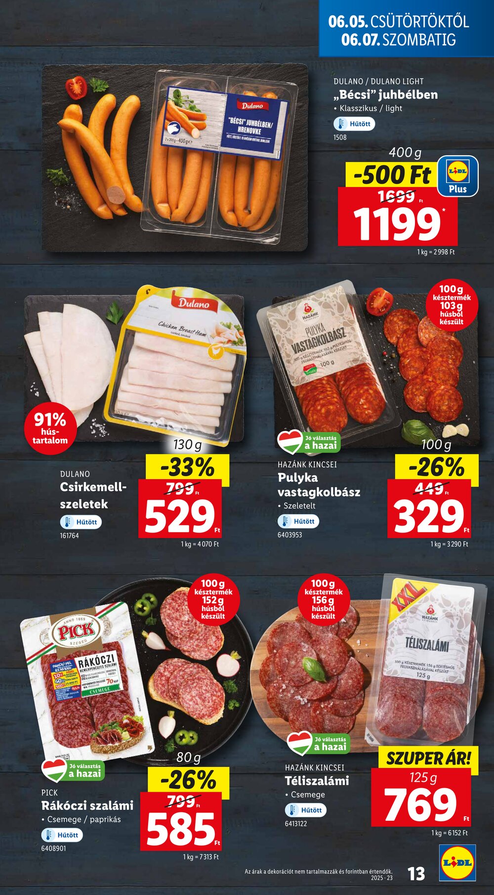 Lidl akciós újság 2025.06.05-től - 13. oldal.