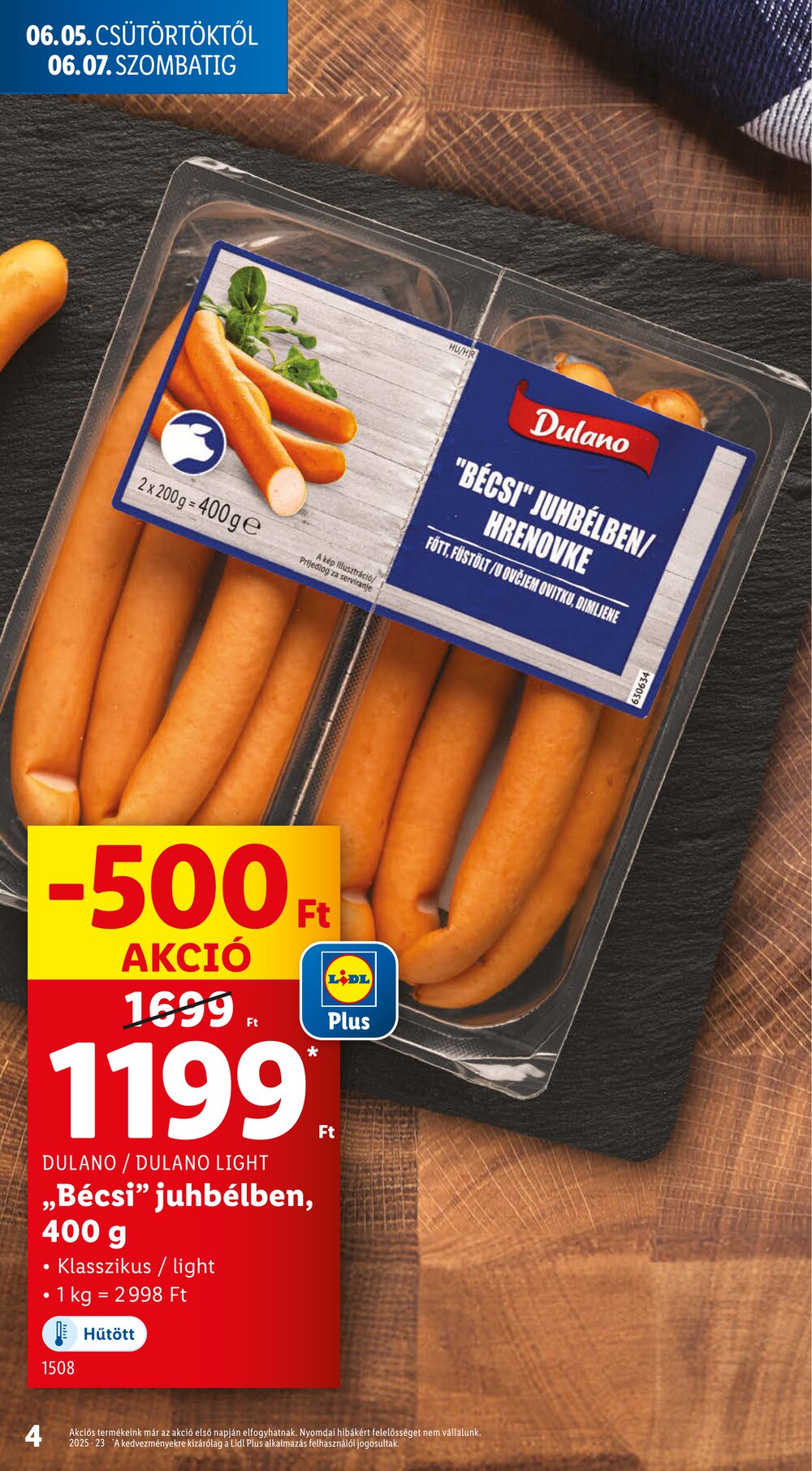 Lidl akciós újság 2025.06.05-től - 4. oldal.
